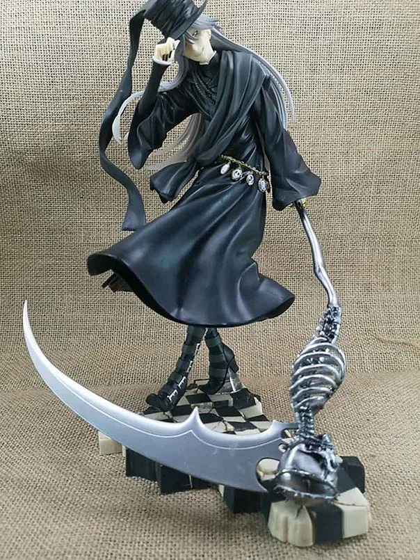 

25cm japanese Anime under taker Black deacon PVC Action Figure toys Anime under taker doll collectible Decoration model toy gift