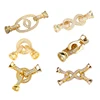 Juya DIY Beads Accessories Evil Eye Fastener Lock Clasps For Women Handmade Natural Stones Pearls Necklaces Bracelets Making ► Photo 1/6