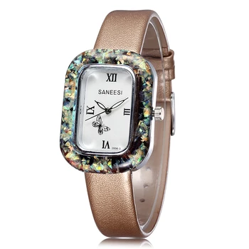 

2020 New Listing Fashion Luxury Women Quartz Watch Fashion Simple Women Gift Watch Leather Strap Relogio Feminino Reloj Mujer