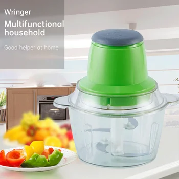 

2L Electric Meat Grinder Multifunctional Food Processor Vegetable Cutter Household Blender Chopper Meat Slicer Kitchen Tools