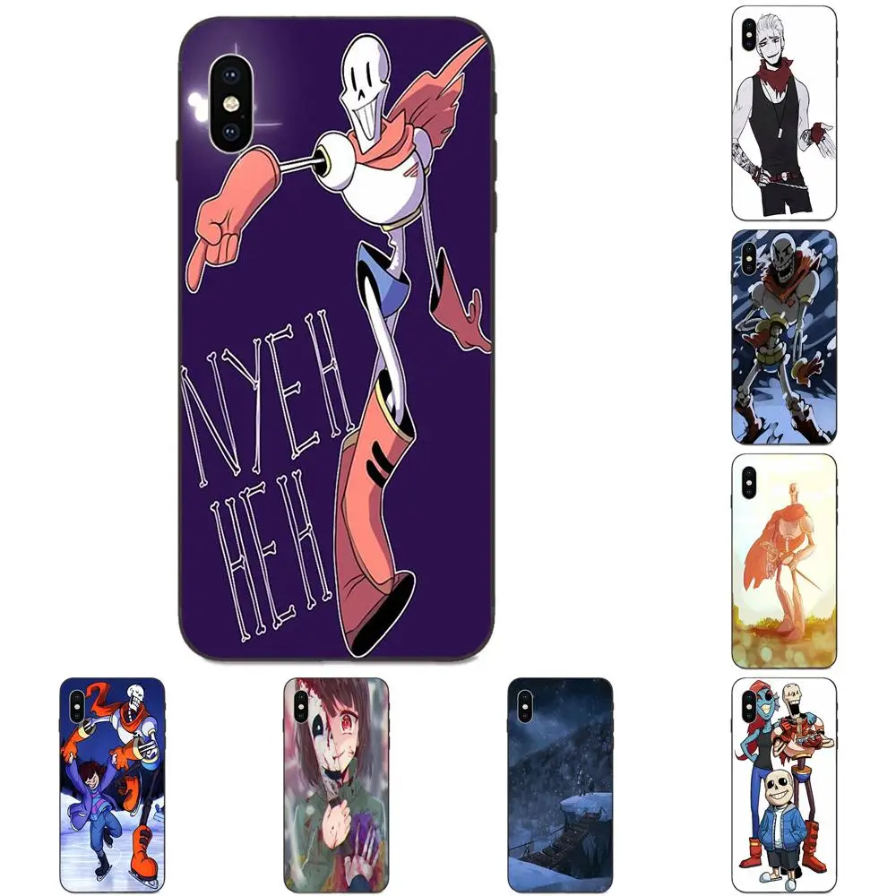 Папирус из андертейл без Doggofundas для Apple iPhone 4 4S 5 5S SE 6 S 7 8 11 Plus X XS Max XR Pro мягкий чехол