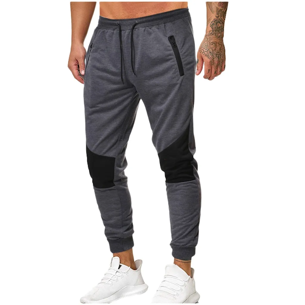 Vogue Jogger мужские новые модные повседневные уличные спортивные брюки для бега длинные штаны с завязками