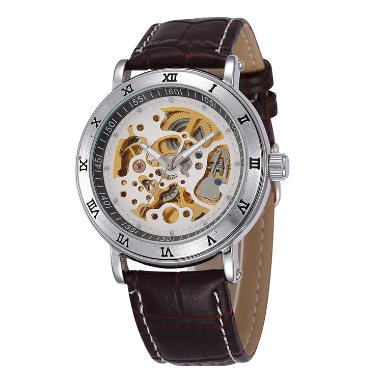 

Table Top Grade MEN'S Table Hollow out Fully Automatic Analog Watch Shenhua Gentry China