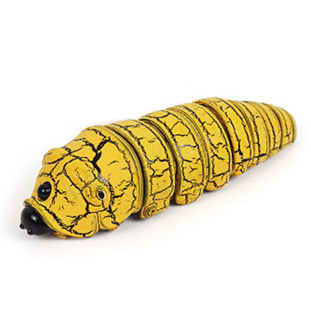 Children Funny Toys Fake Caterpillar Remote Control Electric Prank Animal RC Insects Joke Scary Kids Trick Toy Gift High Quality