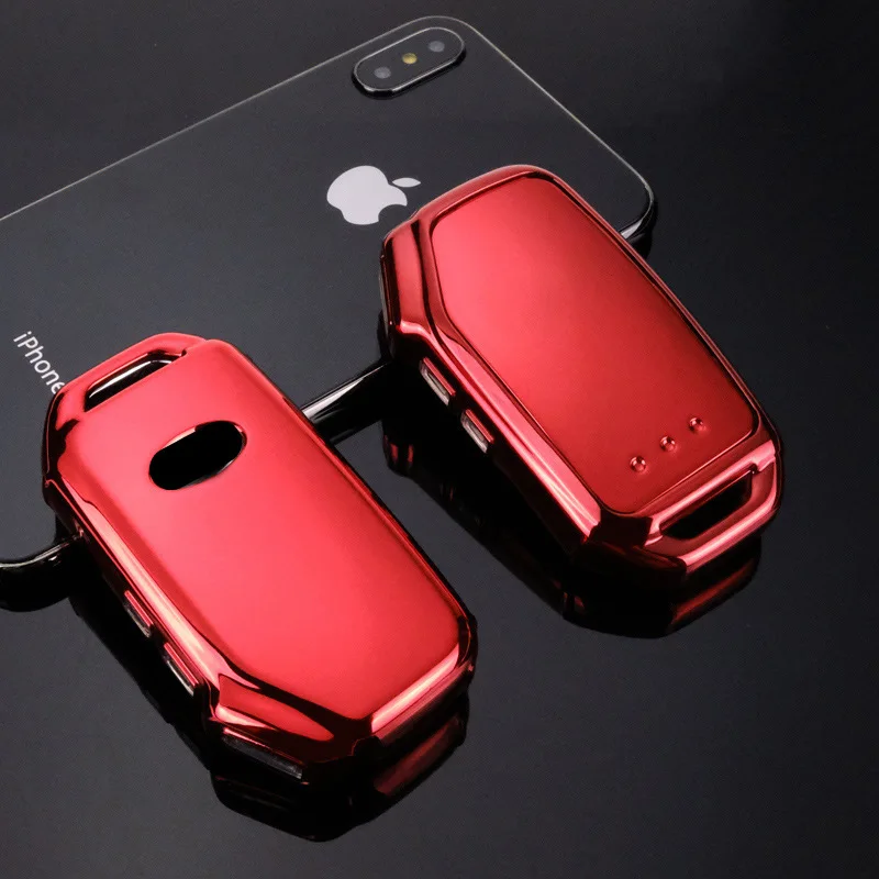

New Soft TPU Car Key Case Full Cover For Kia Ceed Sorento Cerato Forte 2018 2019 Sportage R Stinge Smart Key Holder Accessories