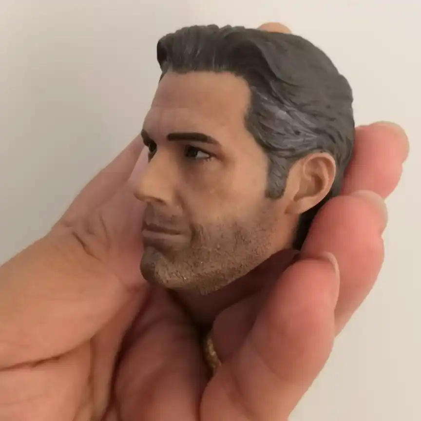 1 6 Scale Ben Affleck Head Sculpt Smiling Face Version Head Carving For 12 Action Figures Action Figures Aliexpress