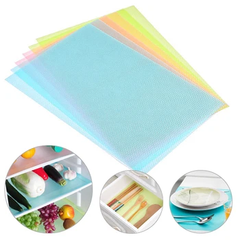 

Multicolor Cabinet Pad Anti Slip Antibacterial Hot High quality 4 pcs Easy Clean Brand new Grease proofing Kitchen Moistureproof