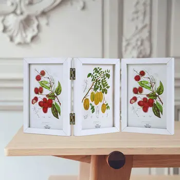 

3PCS/set Creative Screen Photo Frame Chinese Style 6-inch 7-inch Wooden Rectangular Picture Frames