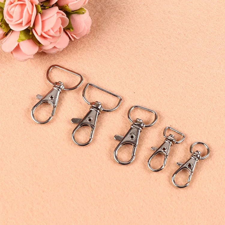 

Manufacturers Direct Selling Supply Pet Dog Buckle Zinc Alloy Key Ring Key Lobster Clasp Stainless Steel Key Ring