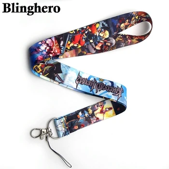 

V214 Wholesale 20pcs/lot Kingdom Hearts Printed Neck Lanyard Key Band Mobile Phone Strap For Phone Keys ID Card Holder 1pcs