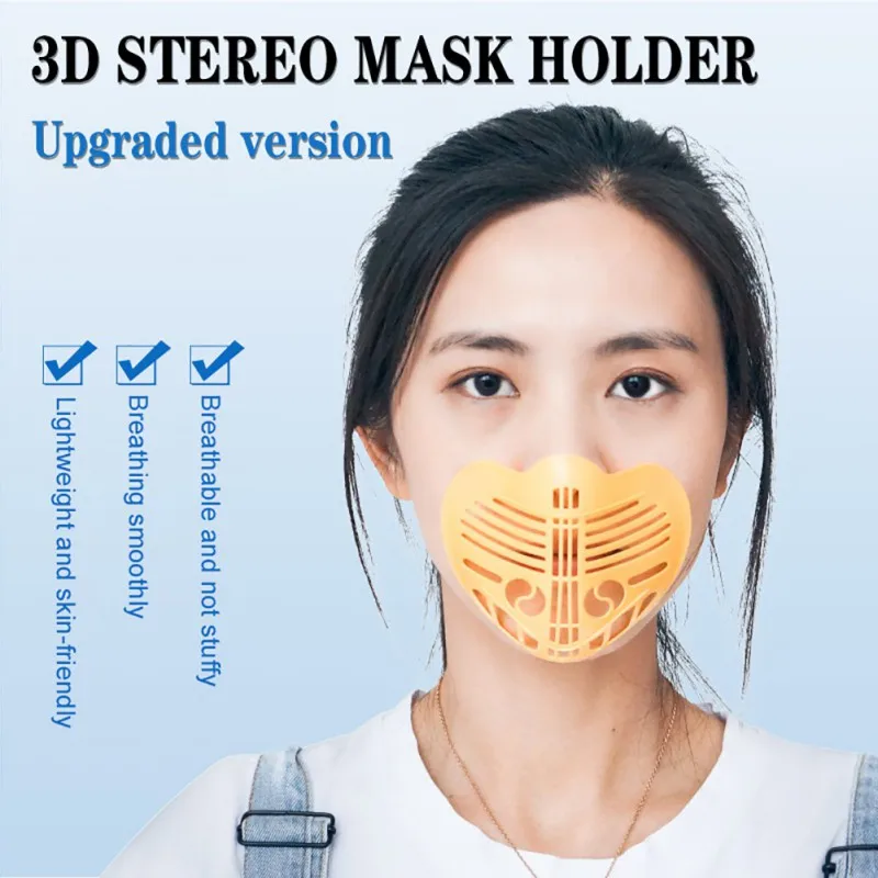 Новая 5 шт/2 шт маска внутренняя Опора PP 3D Кронштейн больше места для дыхания