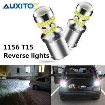 

2PCS FOR RENAULT Clio Megane SCENIC Twingo Laguna Captur 6000K White 1156 P21W 7506 BA15S Led Car T15 W16W 912 921 Backup Lamp