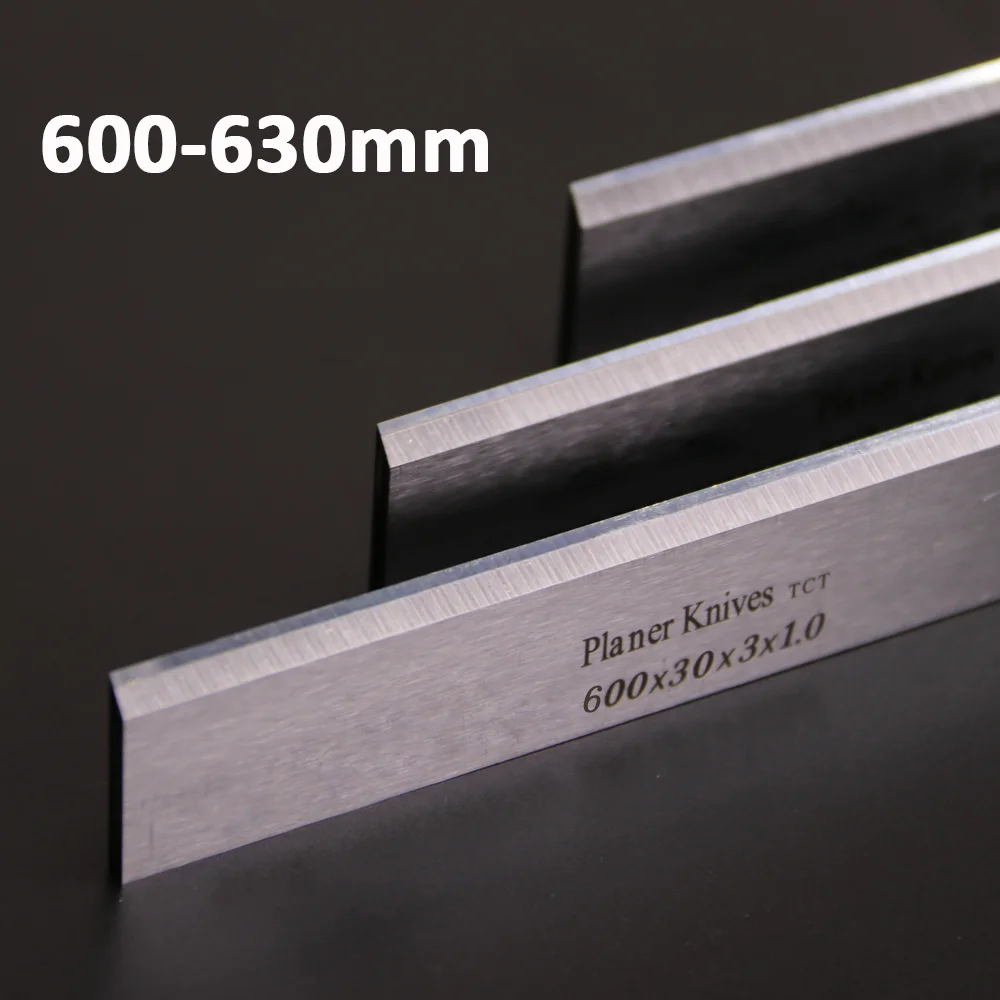 600630mm Carbide Tct Straight Wood Working Jointer Thicknesser Cutter