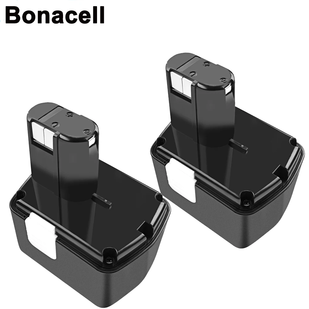 

Bonacell Rechargeable For Hitachi 14V/14.4V Battery 3000mAh NI-MH EB1414S EB14B EB1412S 324367 EB14S DS14DL DV14DL CJ14DL Batter