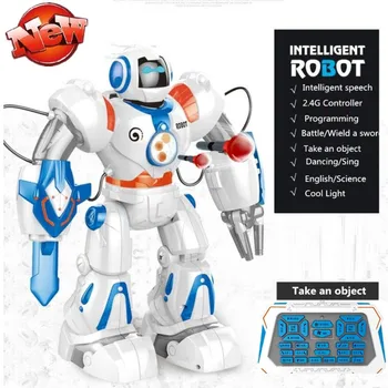 

Intelligent Multi-functional Smart RC Robot Dancing and Musical RC Robot Electronic Toy Shooting Shots RC Battle Robot Toy Gift