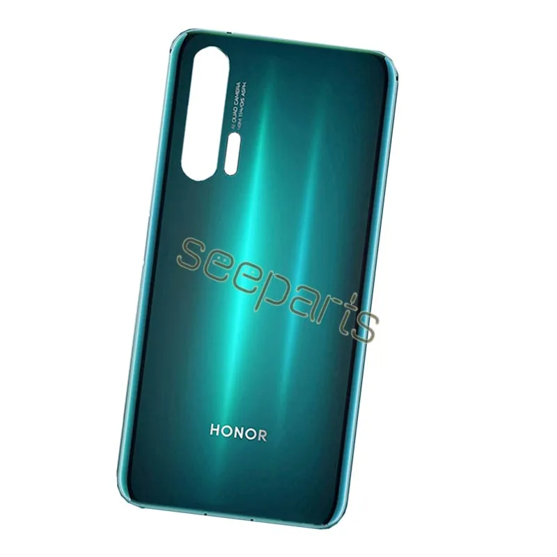 Задняя стеклянная крышка для 6,2" huawei Honor 20 Pro, крышка для батареи, задняя панель Honor 20, чехол для задней стеклянной двери с клеем