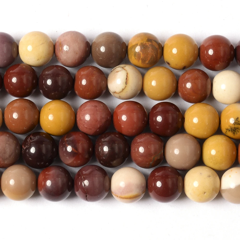 Enhanced Natural Stone Beads Collection: Aventurine, Lava, Amazonite, and Malachite Crystals for DIY Jewelry and Bracelet Crafting (4/6/8/10/12mm)