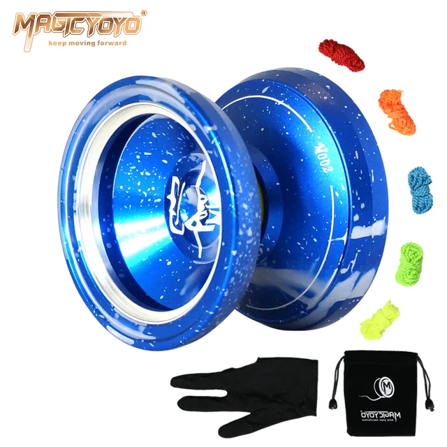 MAGICYOYO M002 April Unresponsive Aluminum Alloy YoYo Professional High Quality Stainless Center Bearing for Advanced Playe 2