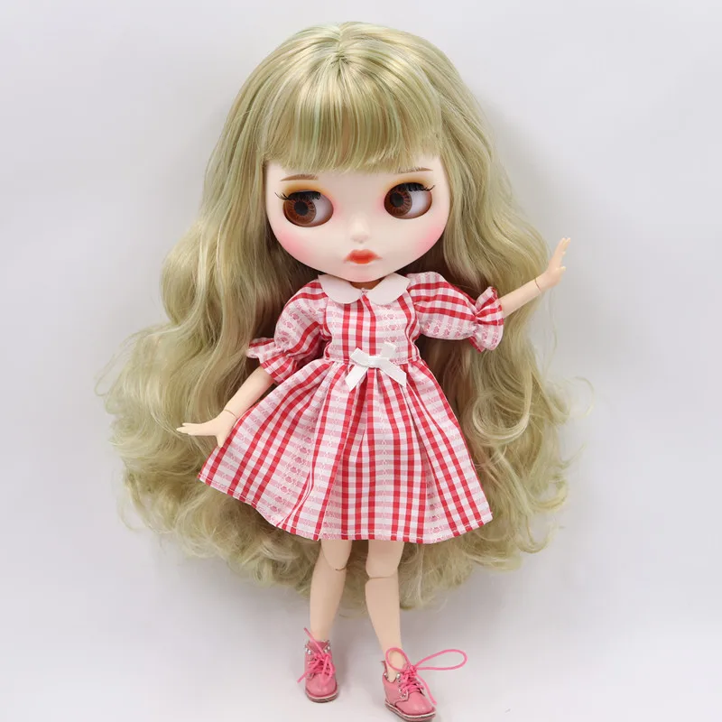 ICY Fortune Days factory blyth кукла 1/6 шарнирное тело новое матовое лицо зеленый микс каштановые волосы DIY sd Подарочная игрушка