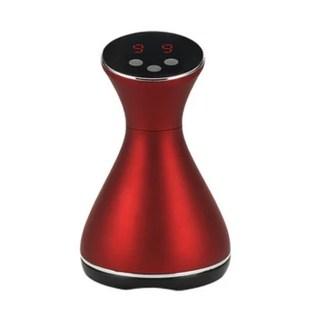 

Mini Electric Scrapping Cupping Cans Guasha Suction Massager Warm Physical Therapy Heat Compress Massage Detoxification Tool