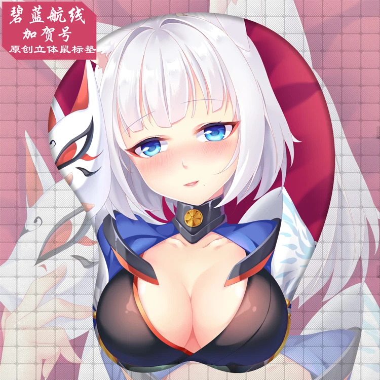 

Arknights Wrist Rest Pad Mousepad PU Mouse Pad Game Computer Keyboard Office Mat Desk for Teen Mousepad