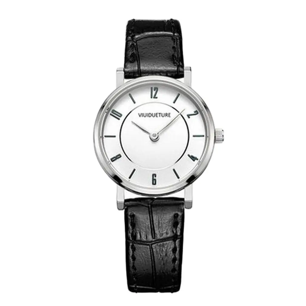 

Simple Round Men Watch Leather Wrist Business Casual Waterproof Lovers Watches Relogio Masculino Feminino Gift For Friends