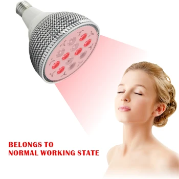 

24W Infrared Therapy Health Care Red Led Light Skin Pain Relief Massage Body Neck Shoulder Back Heating Lamp Bulb Physiotherapy