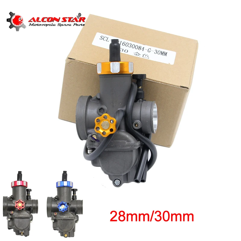 Карбюратор для мотоцикла Alconstar PE28 28 мм PE30 30 КАРБЮРАТОР KEIHIN Racing квадроцикла