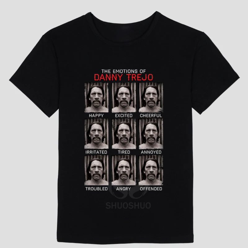 Лидер продаж Футболка с изображением мачете Американский фильм Мачете Danny Trejo