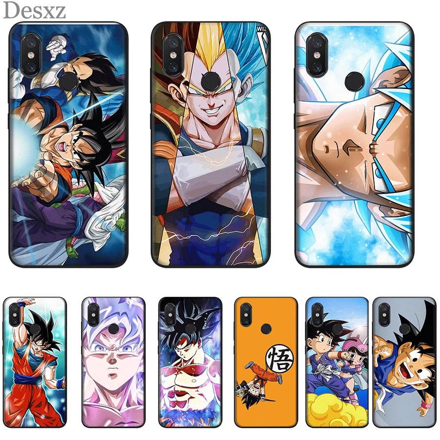 Чехол для мобильного телефона xiaomi Redmi Note 6 7 8 Pro 5 5A 4X Prime K30 Poco X2 чехол Dragon Ball z Goku Cute |