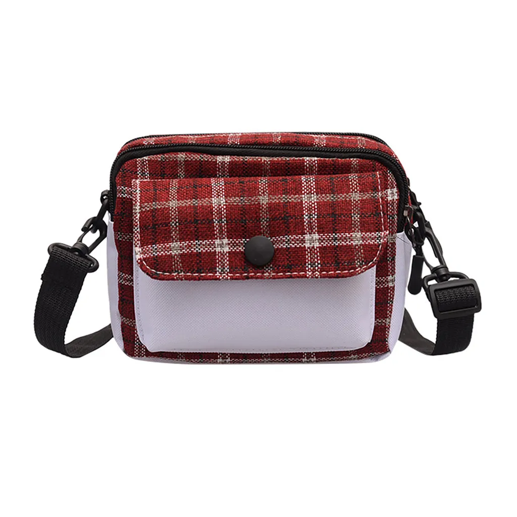 

Women Student Bag New Literary Fan Canvas Design Travel Messenger Crossbody Shoulder Bag Spring And Summer Popular Bag 0113