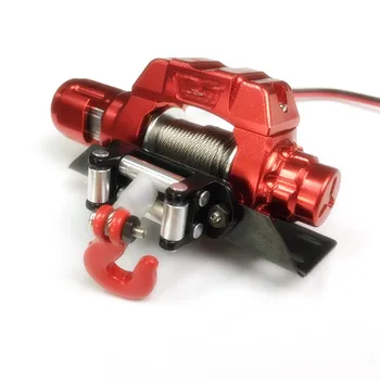 

Electric Winch 67*31*29mm Winch 45-50mm Hole Distance Winches with Trailer Hooks for 1/10 RC Cars Accessories