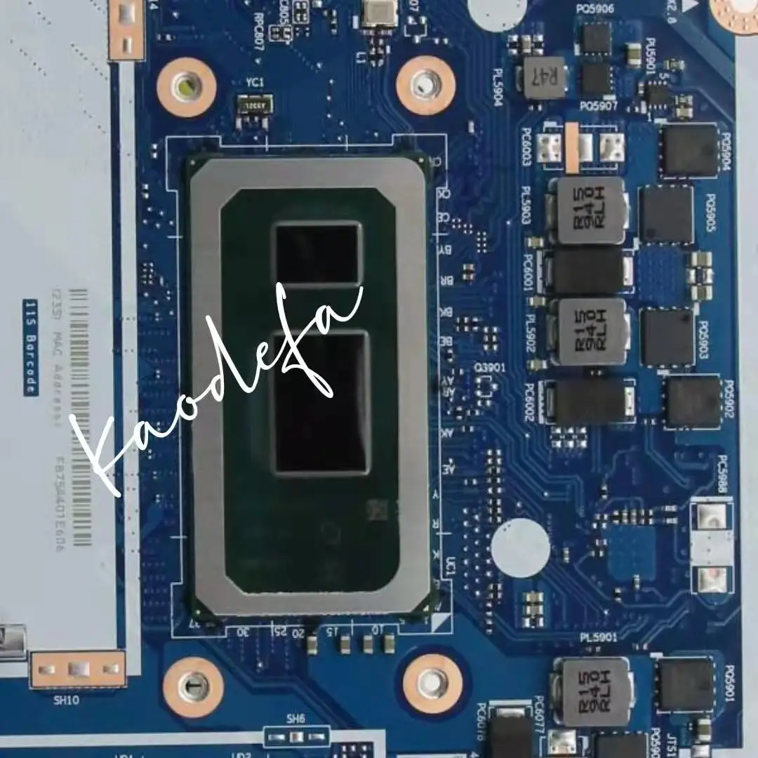 Placa-mãe para Computador Laptop Lenovo Ideapad Porcelana Cpu 4205u 5405u Fv440 Fs373 Fs540 - Imagem 3