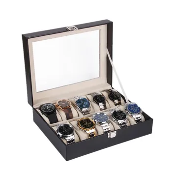 

Allbai Offers Free Shipping shou biao xiang/Bracelet Box/Watch Box Leather Watch Box Watch Box