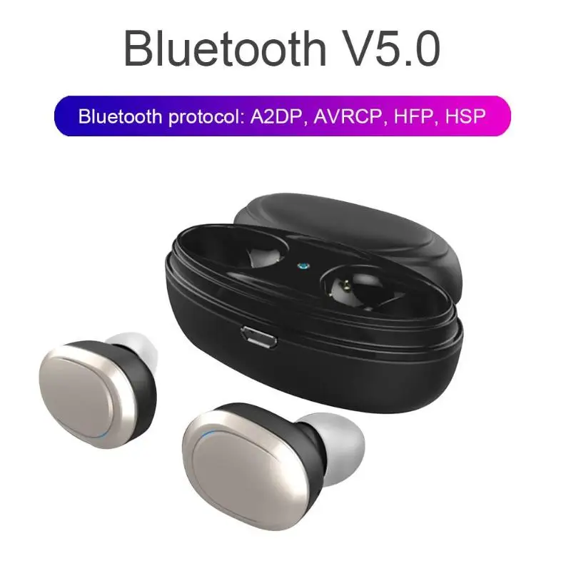 VODOOL T12 TWS Bluetooth наушники мини Bluetooth 5,0 стерео спортивные наушники беспроводная гарнитура для iPhone samsung Xiaomi