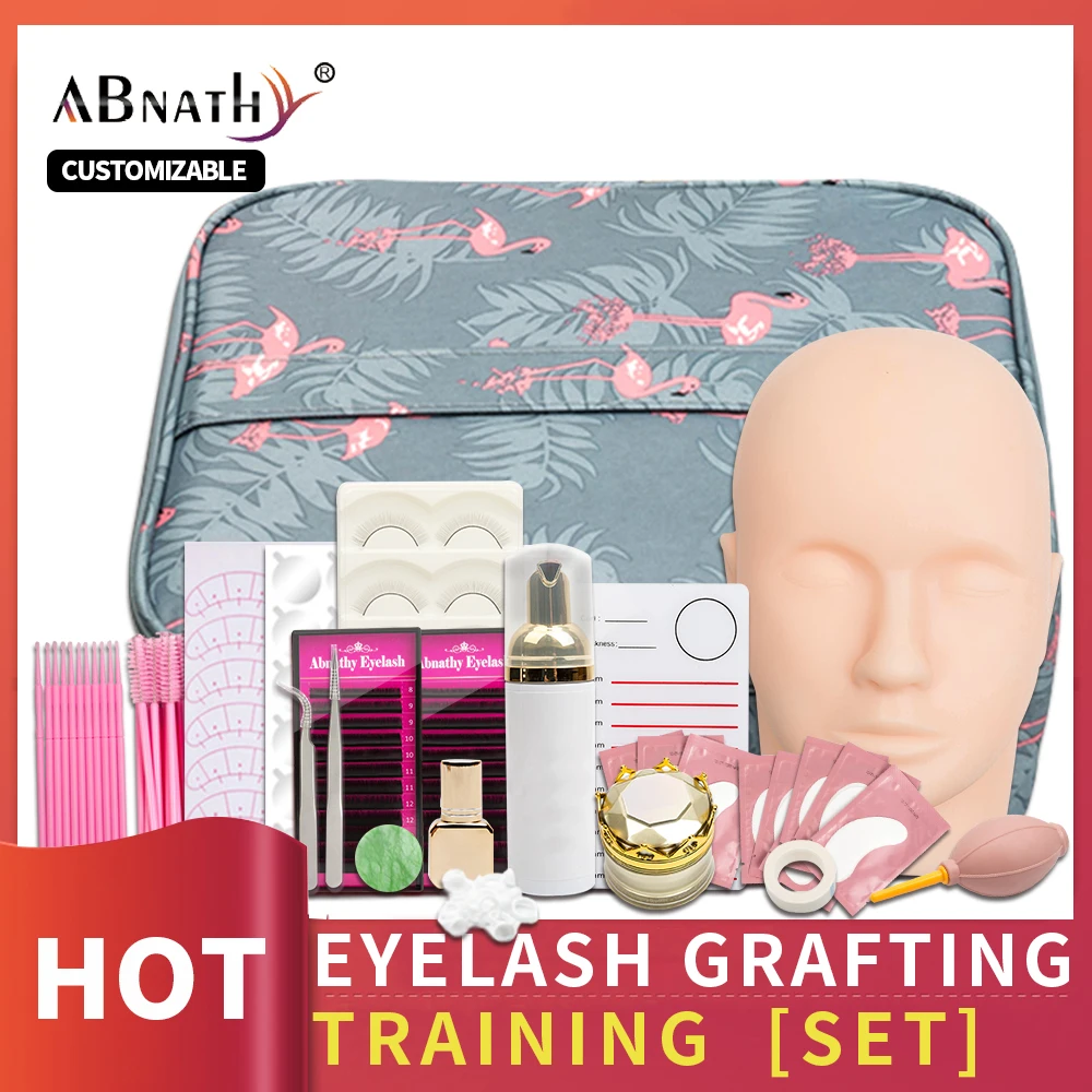 LBlash Professional Training False Eyelashes Extension Set Grafting Eye Lashes Practice Eye Pads Tweezers Glue Ring Brush Kits LBlash Professional Training False Eyelashes Extension Set Grafting Eye Lashes Practice Eye Pads Tweezers Glue Ring Brush Kits