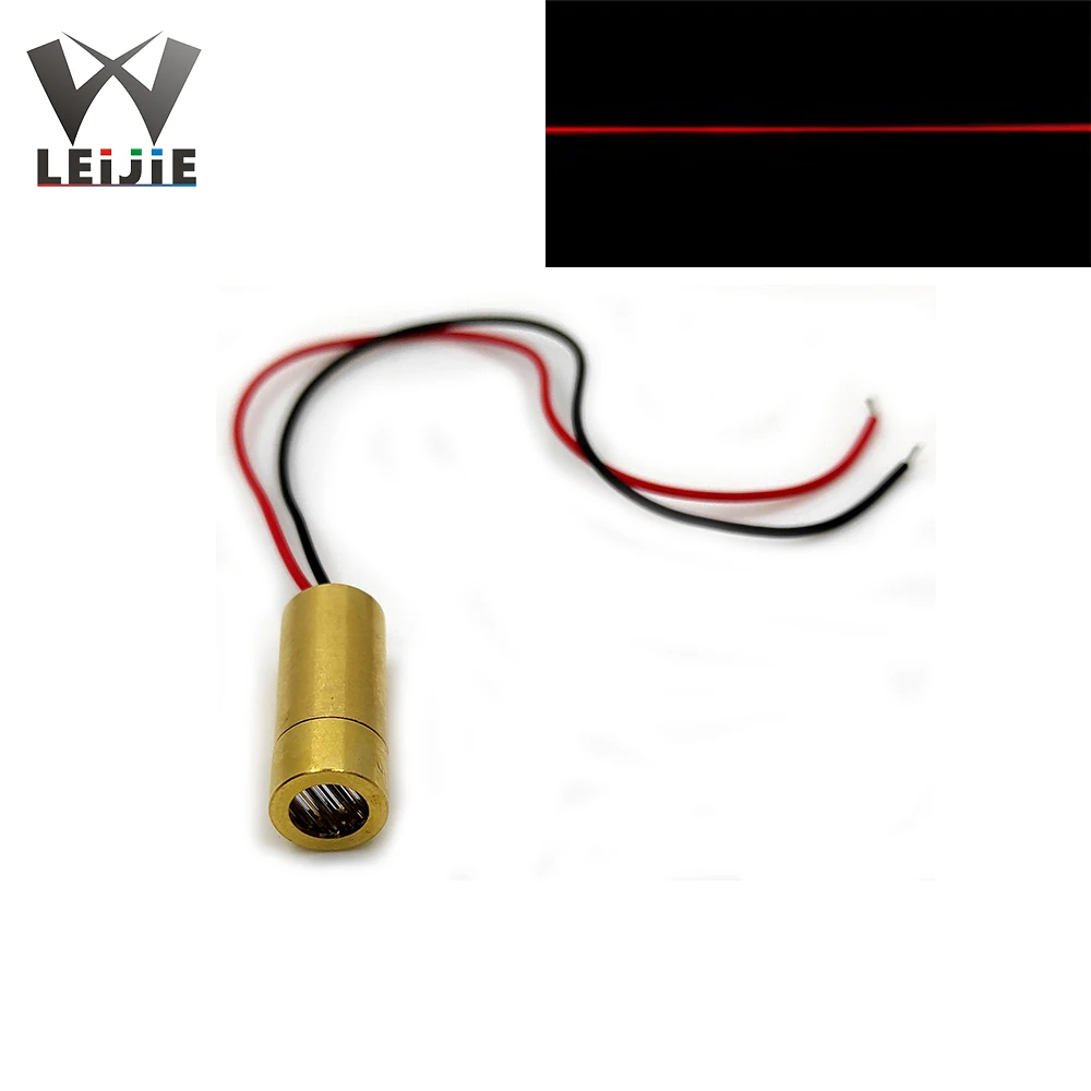 Laser Module 5V Cross Line Dot MINI 650nm 5mW 9mm Red Laser Head Laser Positioning Lamp Semiconductor LED LD Module
