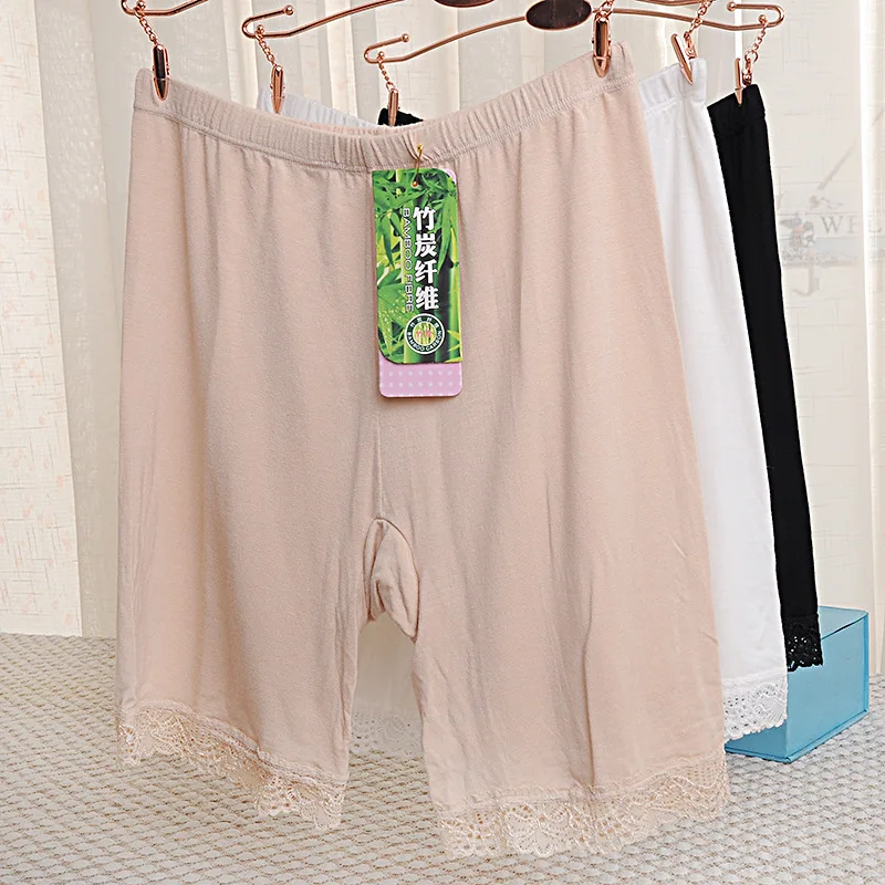 

2020 Women's Short-length Pants All Lace Edge Safety Shorts Breathable Anti-Exposure Knicker Hot Selling
