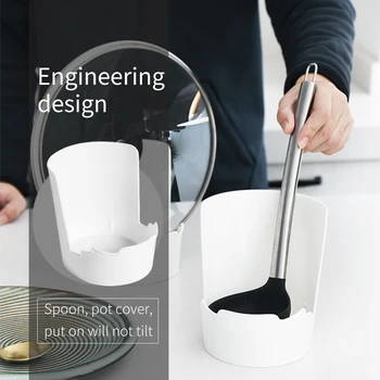 

Multifunction Organizer Rack Spoon Rest Pot Pan Lid Rack Stand Kitchen Holder Tool Kitchen Utensil Pot Holders Pan Cover Holder