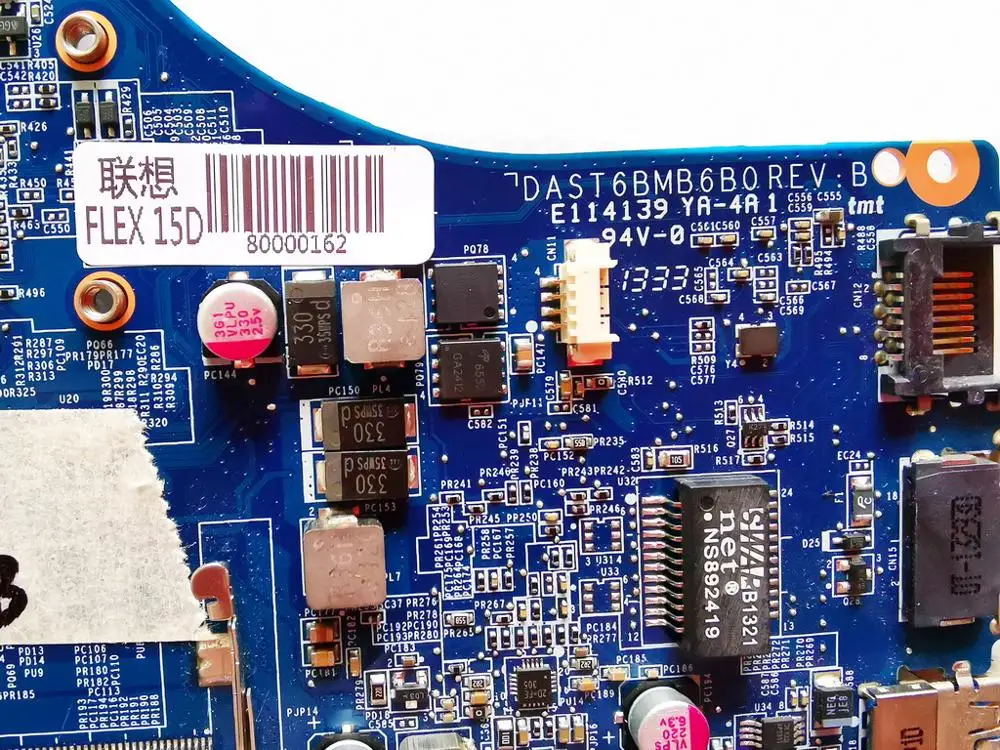 Оригинальная материнская плата для ноутбука lenovo FLEX 15D FLEX 15D E1-2500 HD8570M 2GB DAST6BMB6B0 протестированная хорошая
