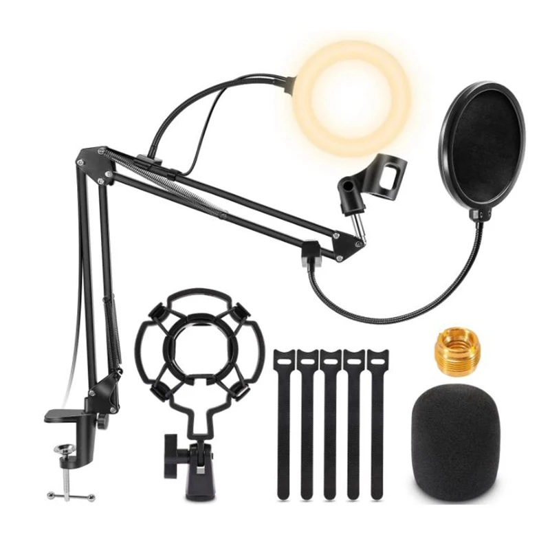 Подставка для микрофона профессиональный ножничный рычаг Blue Snowball и большинства