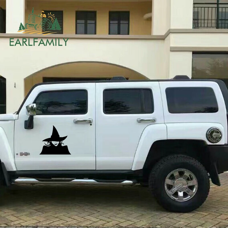 EARLFAMILY 58 см x 53 9 сексуальная Волшебная ведьма модные большие автомобильные