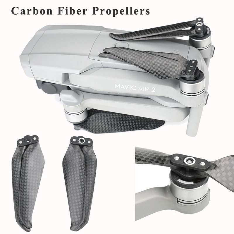 Carbon Fiber Propellers Quick Release Props Low Noise Replacement 7238F
