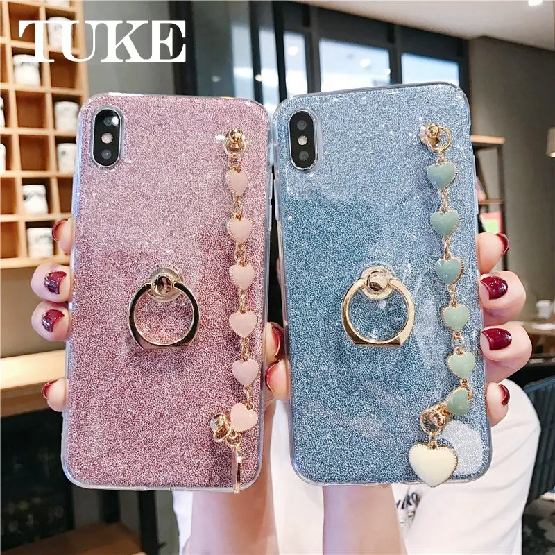 Роскошный блестящий чехол для huawei p30 lite P20 P40 Pro V20 Y3 II Y5 Y7 Y7P мягкий модный с