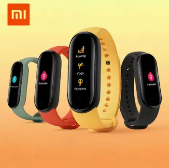 

Xiaomi Mi Band 5 Sports Band Bluetooth 1.1 inch Dynamic Color Display Touch Screen Waterproof Sleep Monitoring Smart Band