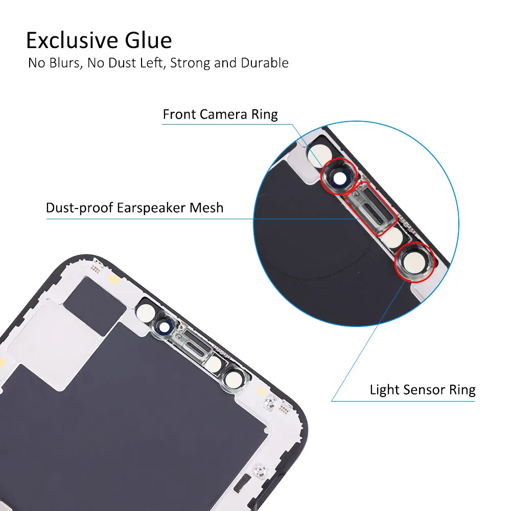 Elekworld класс A + TFT OLED OEM для iPhone экран X XS XR Max ЖК дисплей 3D сенсорный с дигитайзером