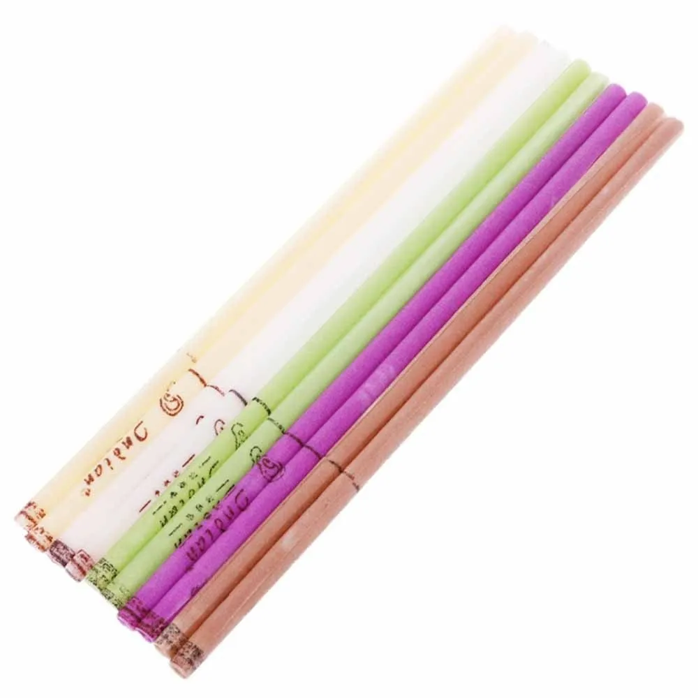 10 pcs Natural Ear Candling Pure Beeswax Candle Thermo Auricular Therapy Aromatherapy Ear Candle Indian Straight Wax kit