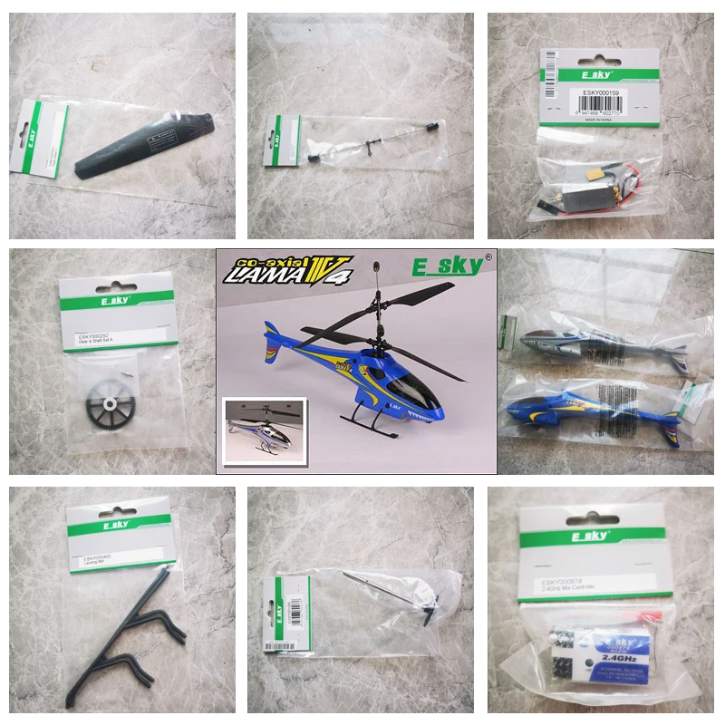 Esky Lama V4 Rc Helicopter Spare Parts Rotor Chuck Controller Body