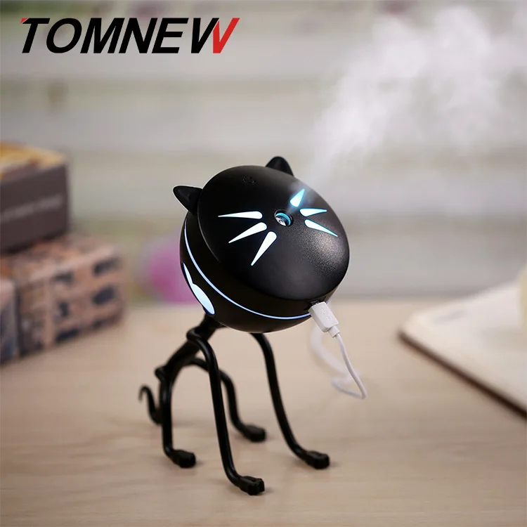 Стиль милый питомец кошка увлажнитель креативный мультфильм мини USB Офис студентов Настольный маленький очиститель узнать