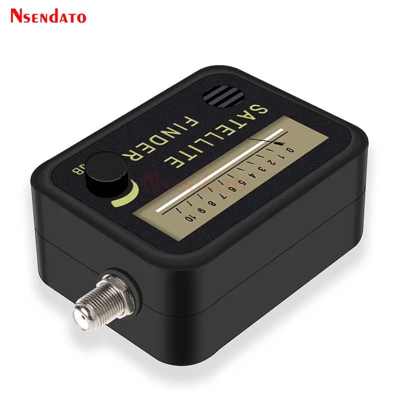 Original satfinder buscador de satélite alineación medidor de señal Receptor para plato LNB TV Direc Digital amplificador de señal Sat Finder - Imagen 2